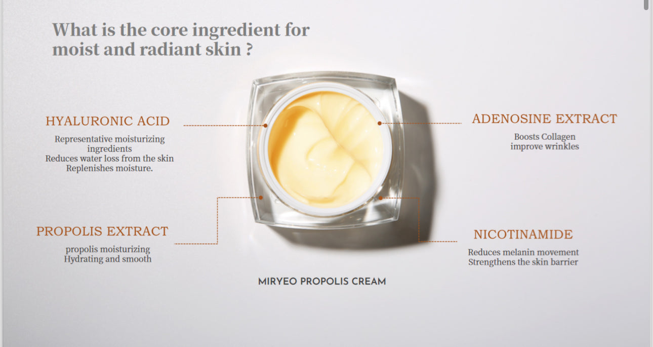 MIRYEO Propolis Cream Honeycomb, niacinamide (50ml)