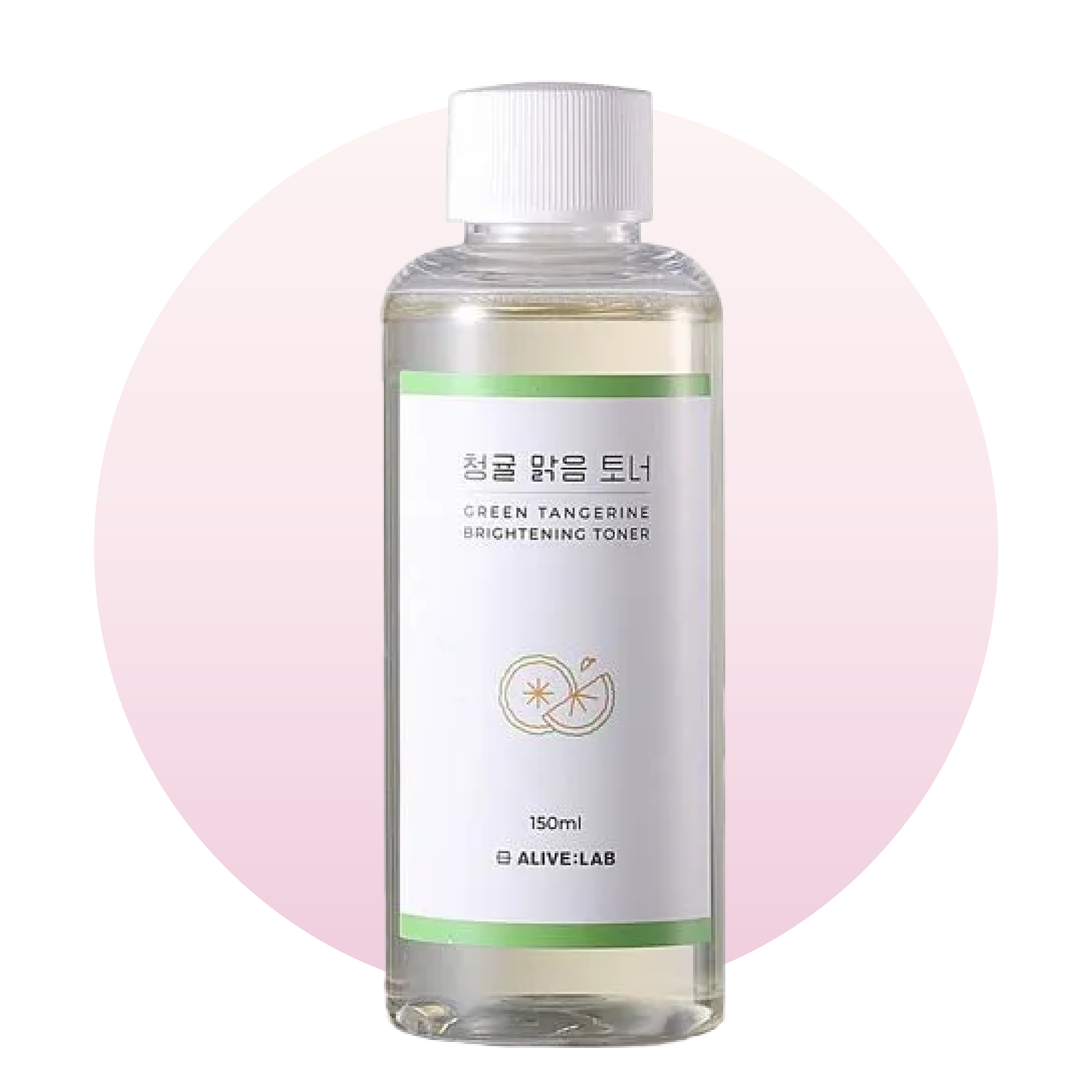 ALIVE:LAB Green Tangerine, brightening toner (150 ml)