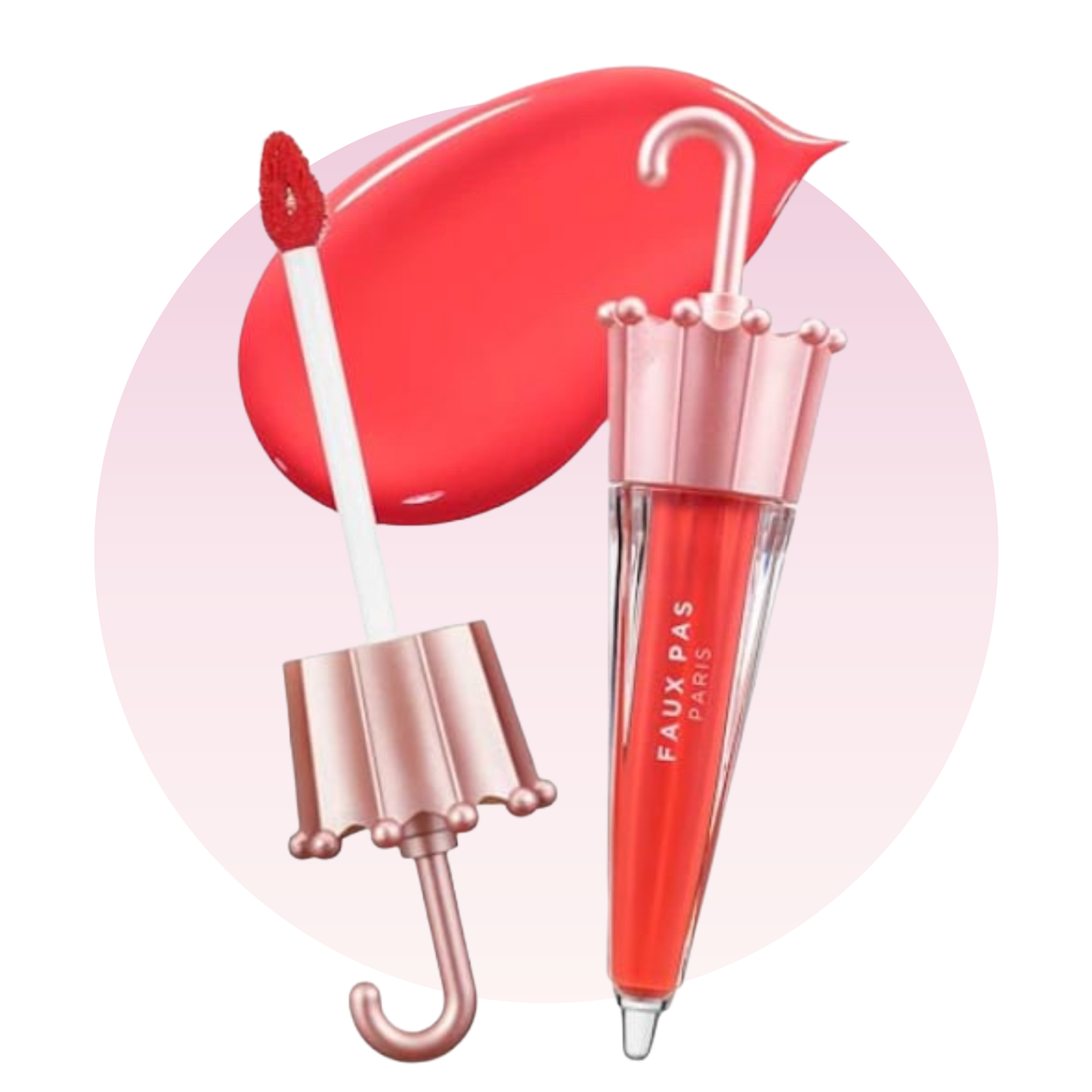 FAUX PAS PARIS Water-Lip Umbrella Tint #SUMMER CORAL