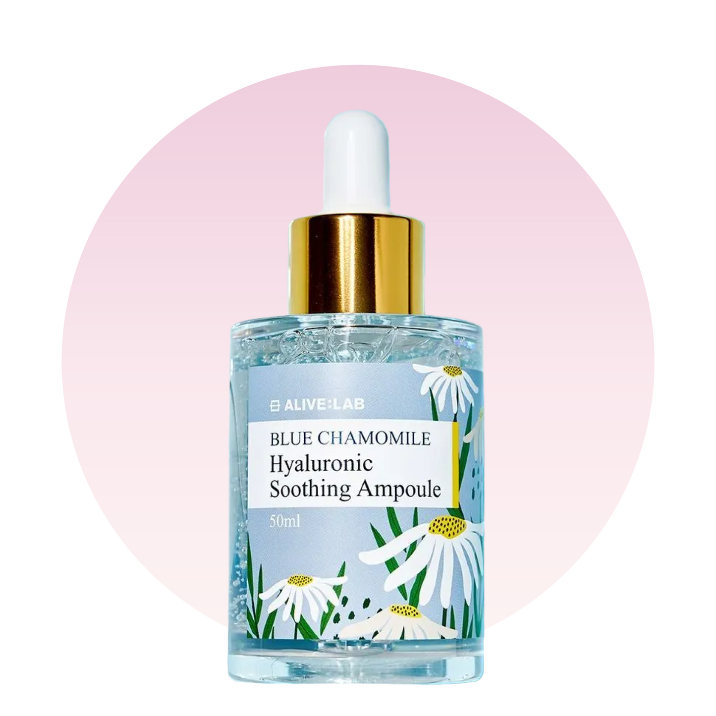 ALIVE:LAB Blue Chamomile Hyaluronic Soothing Ampoule (50 ml)