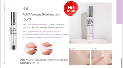 NATURAL SHINE Volume skin Injection Serum (50 ml)